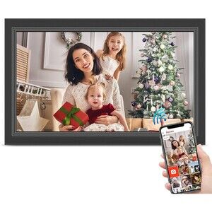 15.6 Inch Frameo Digital Photo Frame, 32GB Memory, 1920*1080 IPS HD Touch Screen